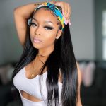 Headband Wig Human Hair Straight Wig
